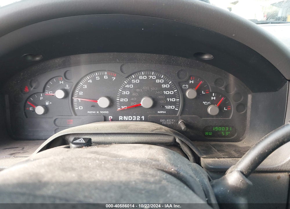 2003 FORD EXPLORER NBX/XLT VIN: 1FMZU73K03ZA29737