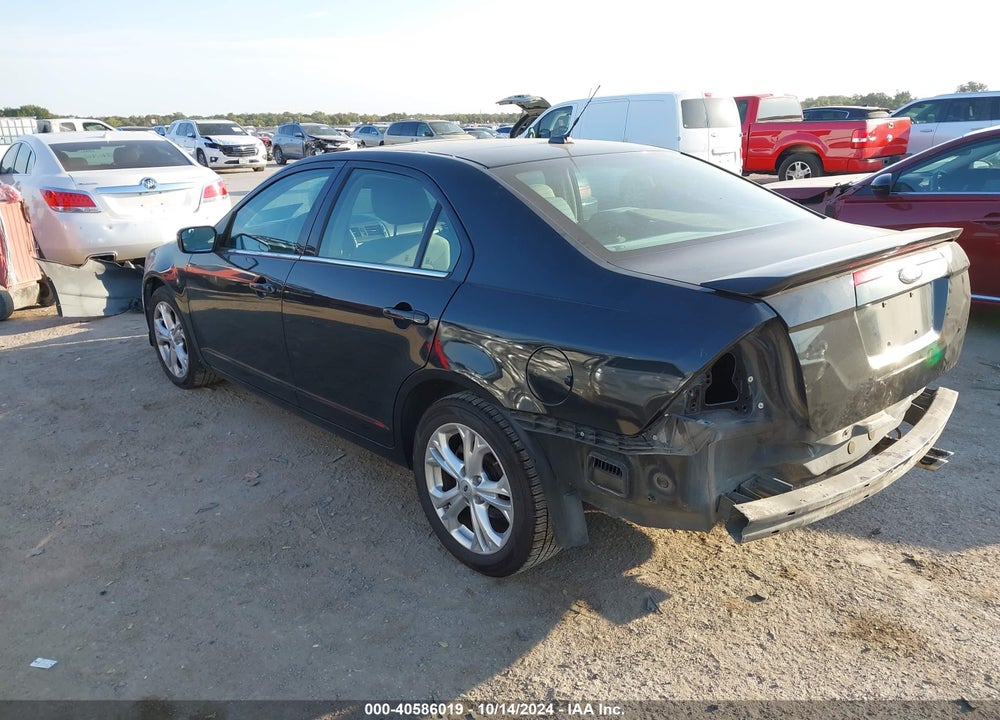 2012 FORD FUSION SE VIN: 3FAHP0HA8CR237552