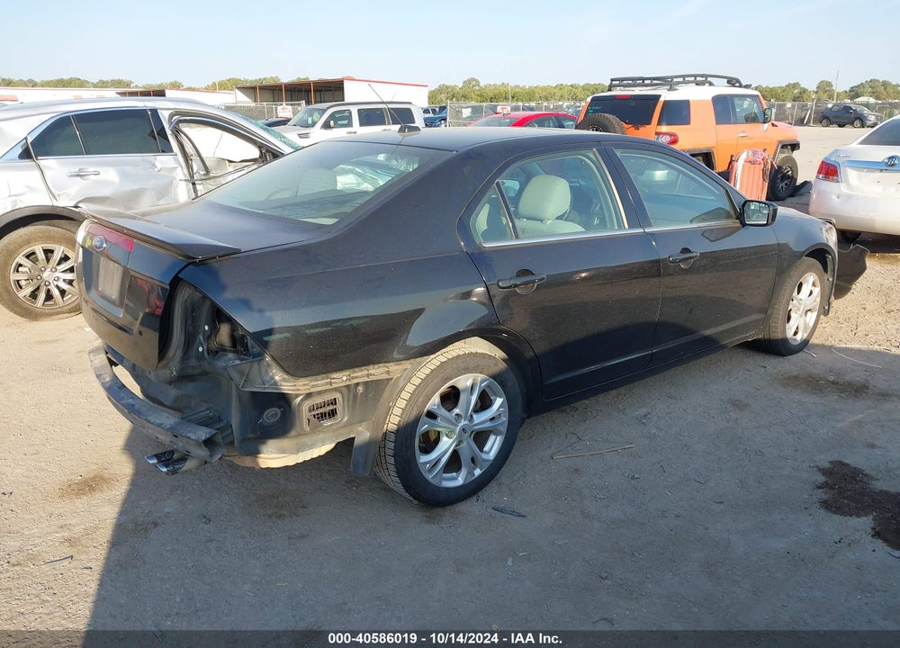 2012 FORD FUSION SE VIN: 3FAHP0HA8CR237552