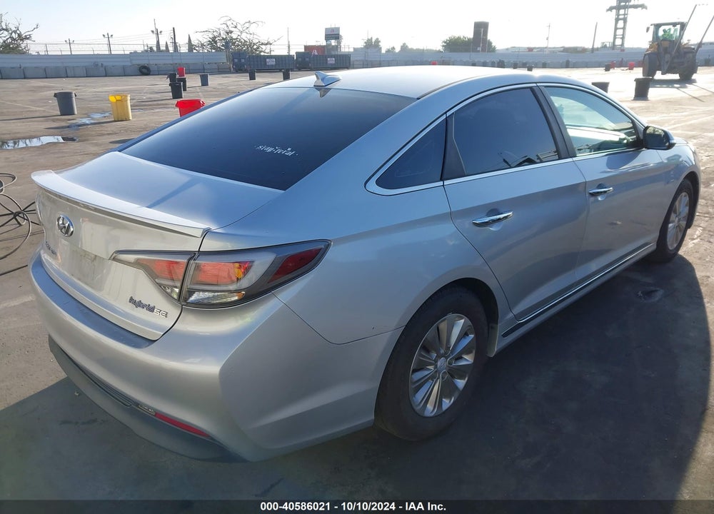 2017 HYUNDAI SONATA HYBRID SE VIN: KMHE24L30HA061301