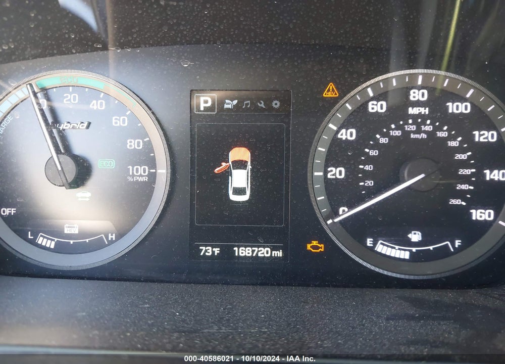 2017 HYUNDAI SONATA HYBRID SE VIN: KMHE24L30HA061301