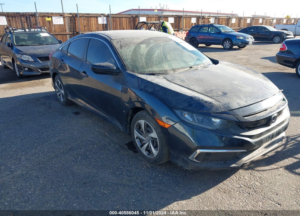 2020 HONDA CIVIC LX VIN: 19XFC2F61LE020407