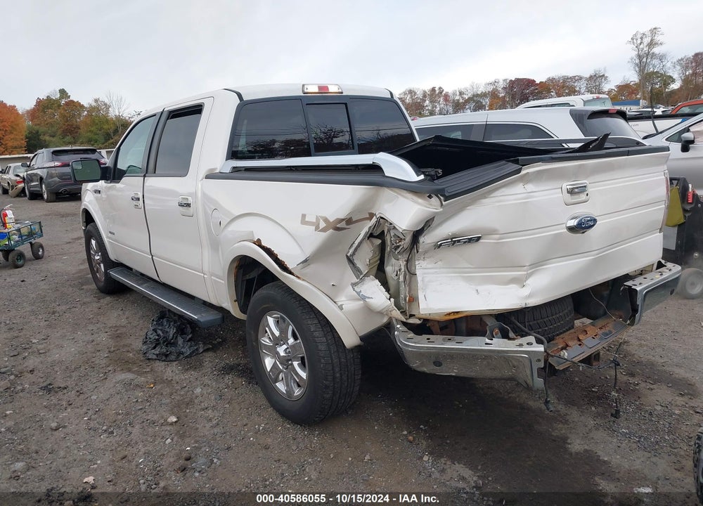 2013 FORD F-150 LARIAT VIN: 1FTFW1ET3DKD63114