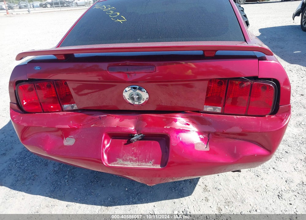 2006 FORD MUSTANG V6 VIN: 1ZVFT80N065223319