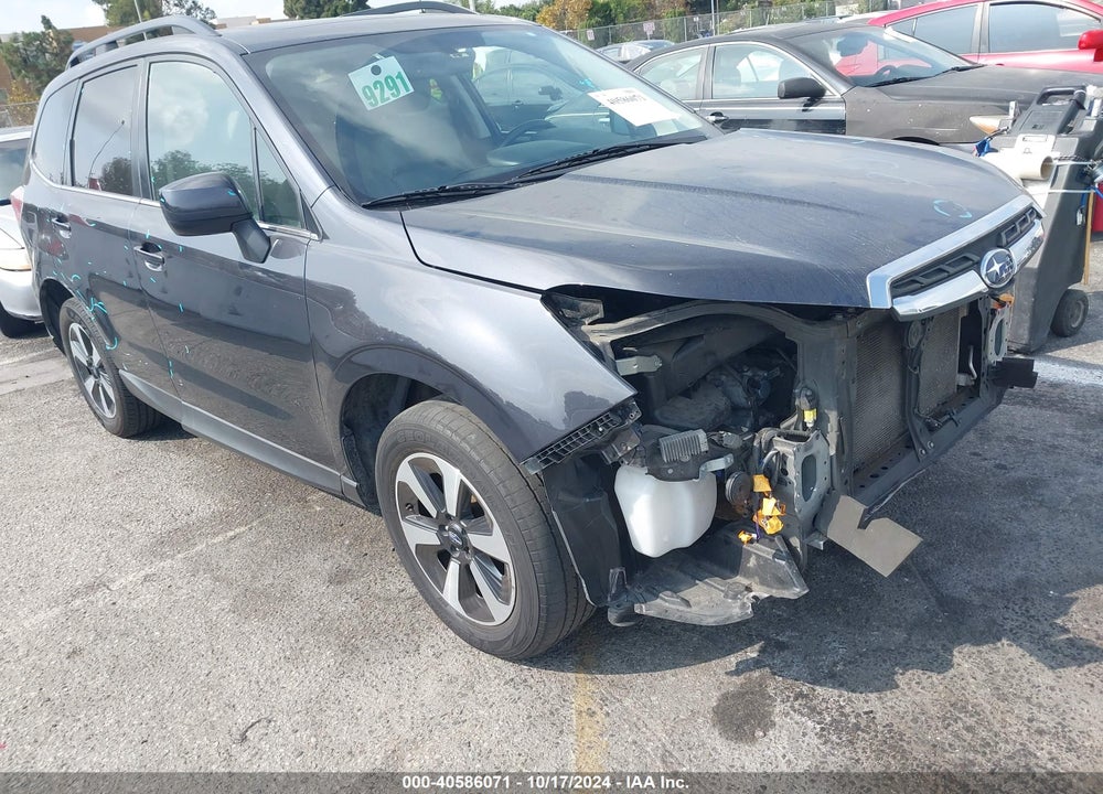 2018 SUBARU FORESTER 2.5I LIMITED VIN: JF2SJAJC8JH596242