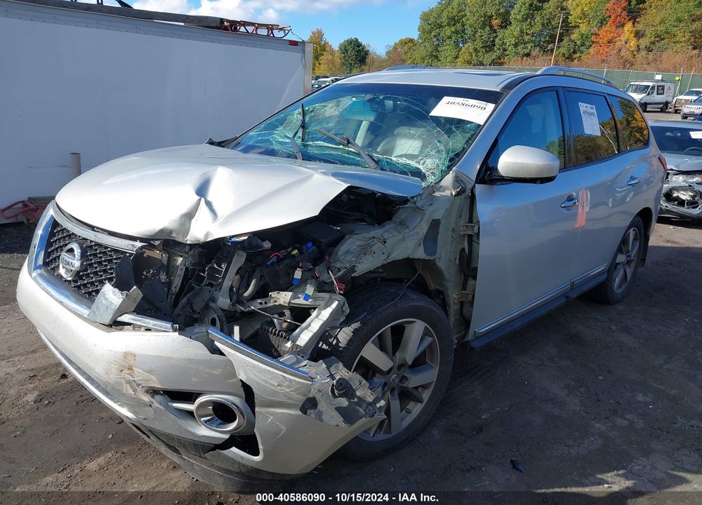 2015 NISSAN PATHFINDER PLATINUM VIN: 5N1AR2MM4FC621389