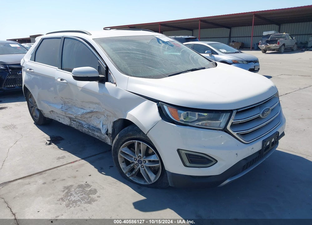 2015 FORD EDGE SEL VIN: 2FMTK4J86FBB82793