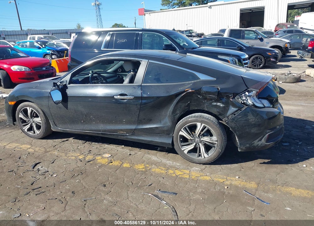2016 HONDA CIVIC TOURING VIN: 2HGFC3B99GH361393