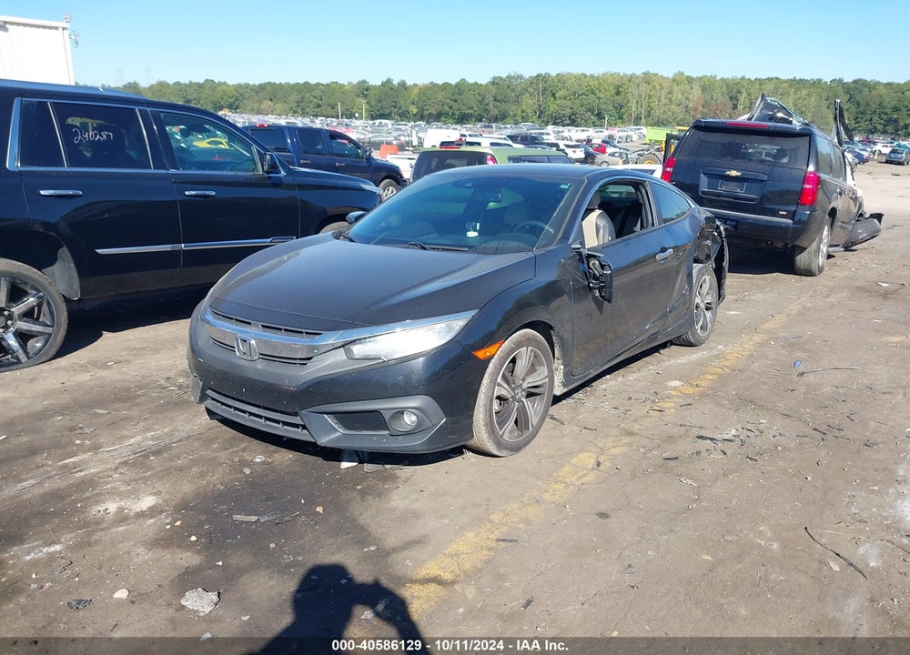 2016 HONDA CIVIC TOURING VIN: 2HGFC3B99GH361393