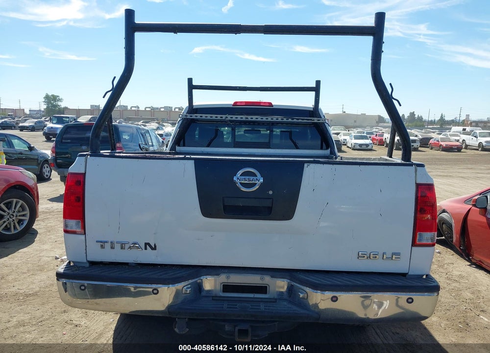 2006 NISSAN TITAN LE VIN: 1N6AA06A76N547938