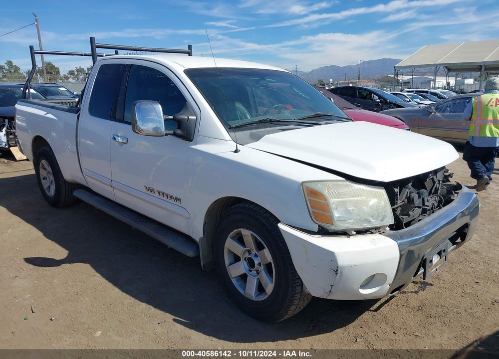 2006 NISSAN TITAN LE VIN: 1N6AA06A76N547938