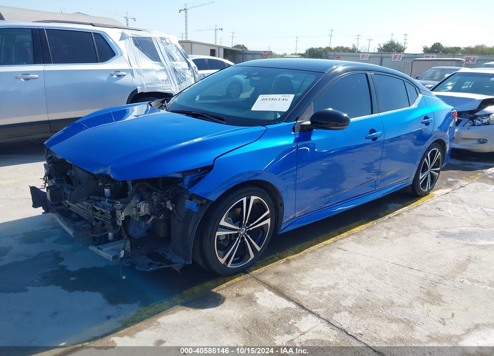 2022 NISSAN SENTRA SR XTRONIC CVT VIN: 3N1AB8DV1NY233131