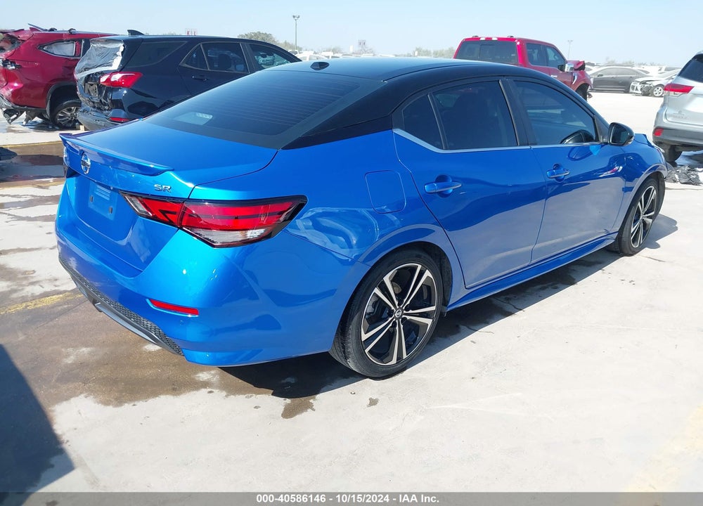2022 NISSAN SENTRA SR XTRONIC CVT VIN: 3N1AB8DV1NY233131