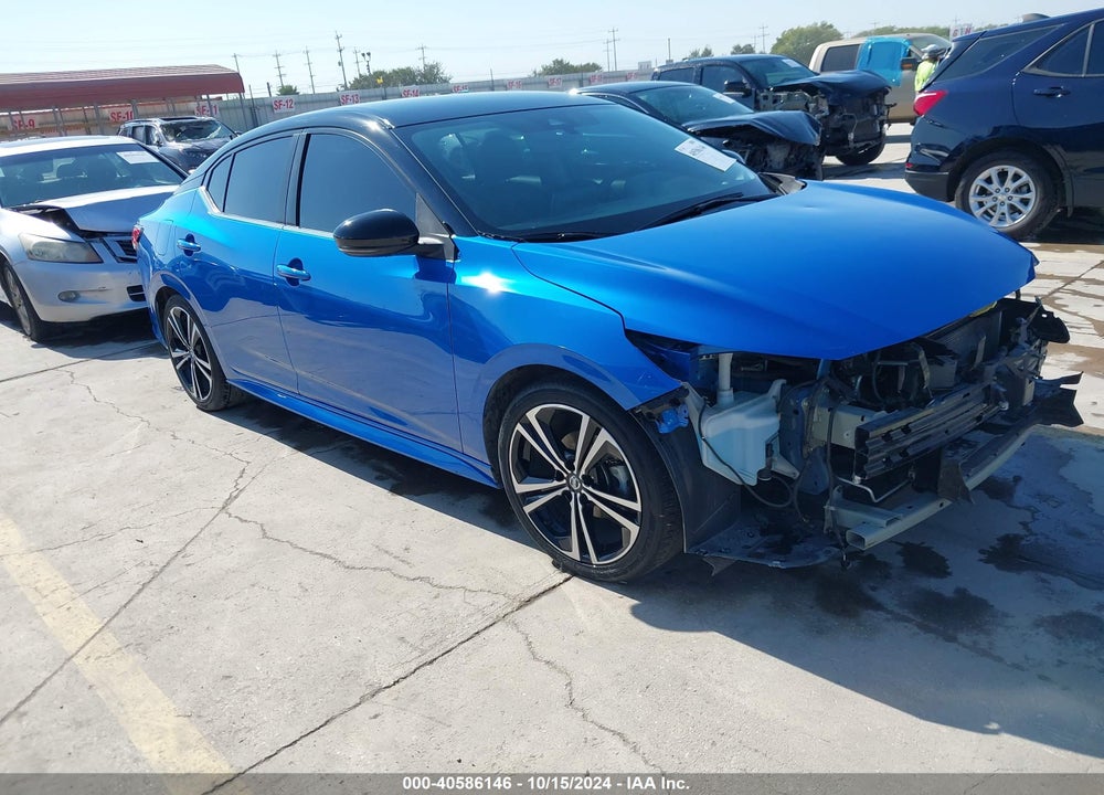 2022 NISSAN SENTRA SR XTRONIC CVT VIN: 3N1AB8DV1NY233131