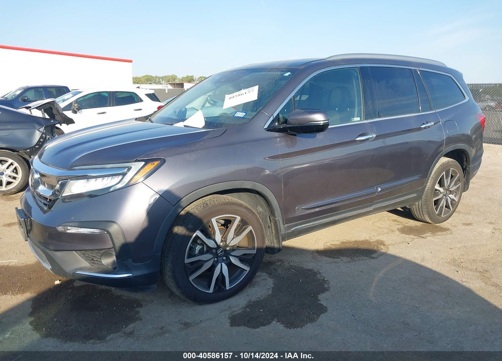 2021 HONDA PILOT AWD TOURING 8 PASSENGER VIN: 5FNYF6H9XMB071964