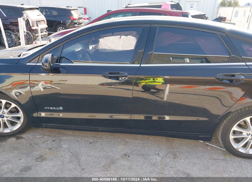 2019 FORD FUSION HYBRID SE VIN: 3FA6P0LU9KR120098