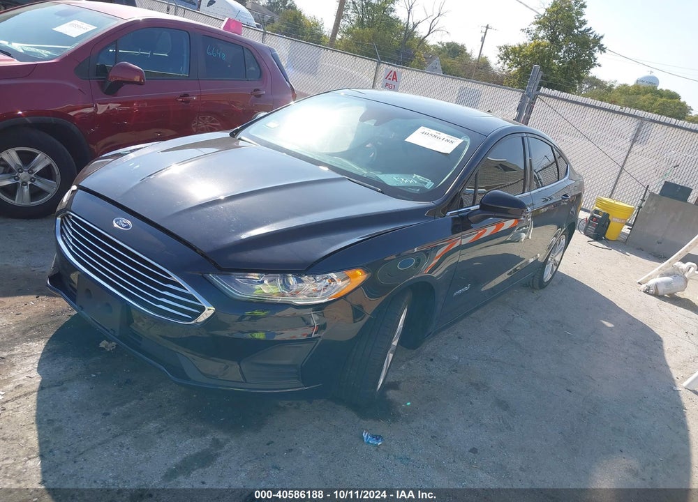 2019 FORD FUSION HYBRID SE VIN: 3FA6P0LU9KR120098