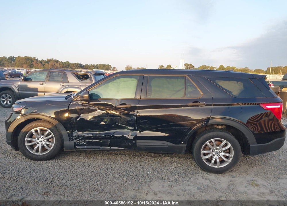 2021 FORD POLICE INTERCEPTOR UTILITY VIN: 1FM5K8AW4MNA08589
