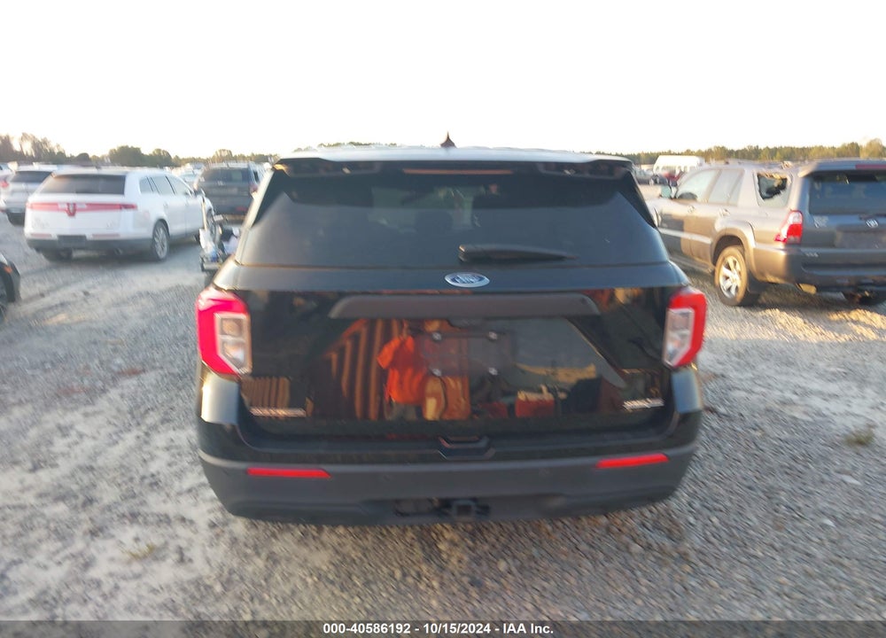 2021 FORD POLICE INTERCEPTOR UTILITY VIN: 1FM5K8AW4MNA08589
