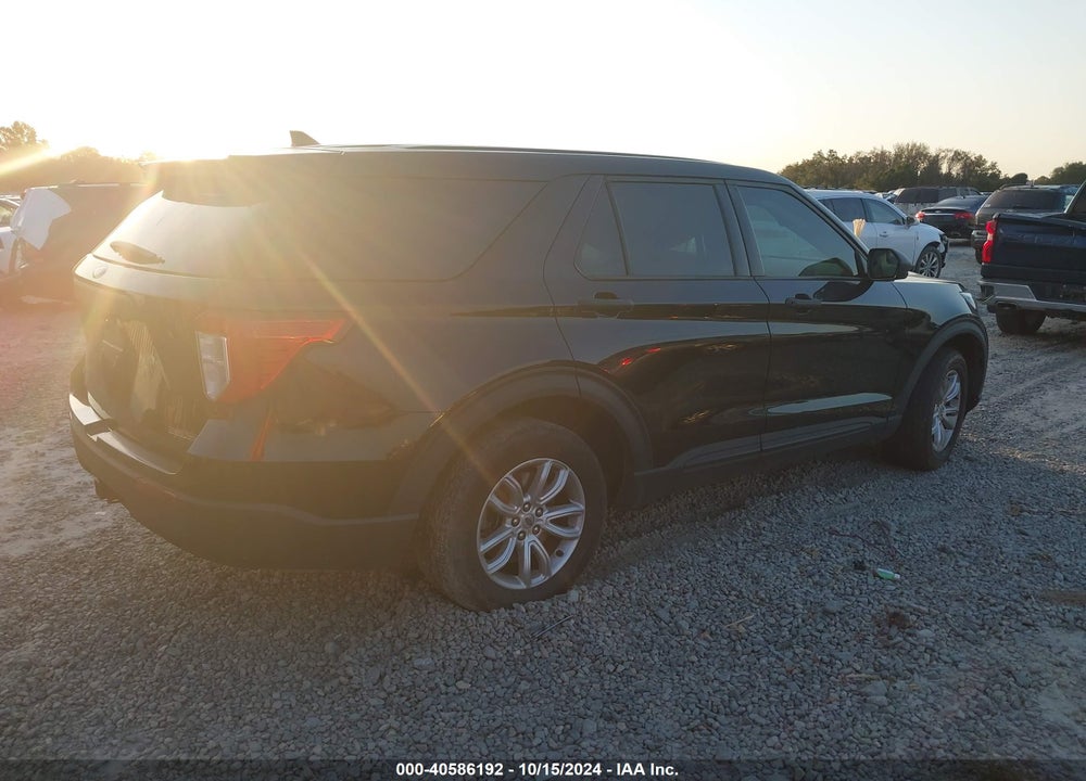 2021 FORD POLICE INTERCEPTOR UTILITY VIN: 1FM5K8AW4MNA08589