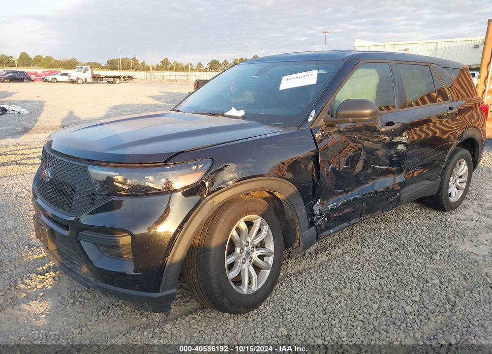 2021 FORD POLICE INTERCEPTOR UTILITY VIN: 1FM5K8AW4MNA08589
