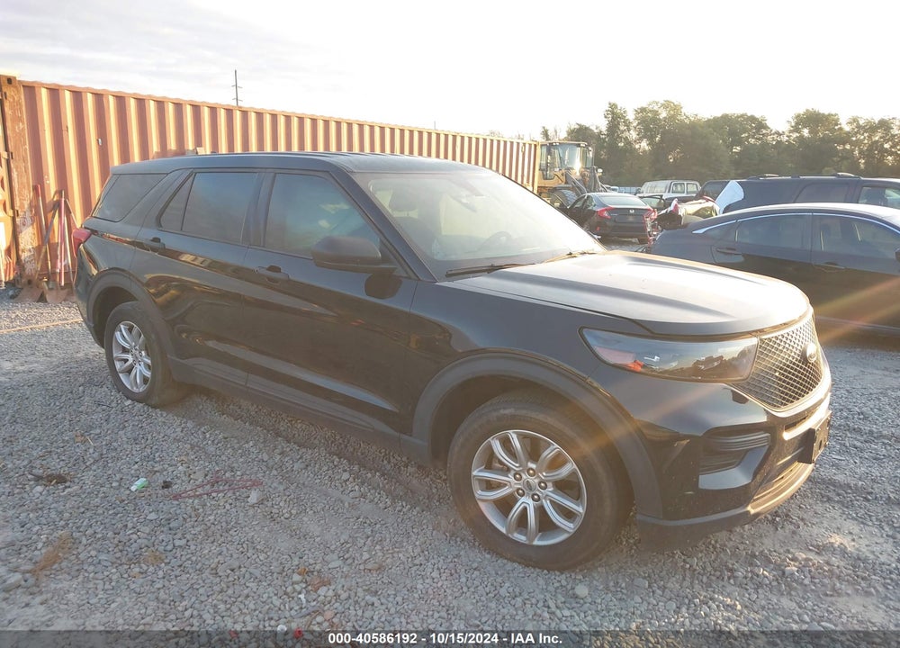 2021 FORD POLICE INTERCEPTOR UTILITY VIN: 1FM5K8AW4MNA08589