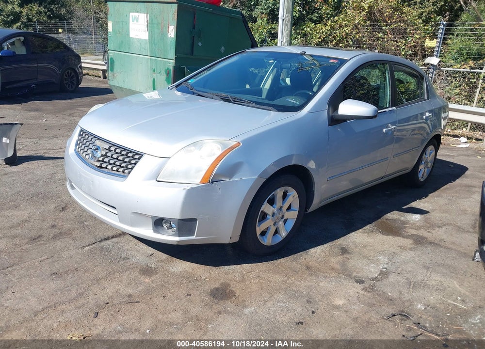 2007 NISSAN SENTRA 2.0SL VIN: 3N1AB61E17L716899