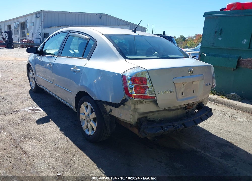 2007 NISSAN SENTRA 2.0SL VIN: 3N1AB61E17L716899