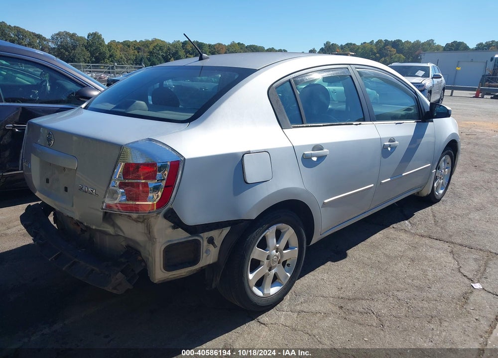 2007 NISSAN SENTRA 2.0SL VIN: 3N1AB61E17L716899