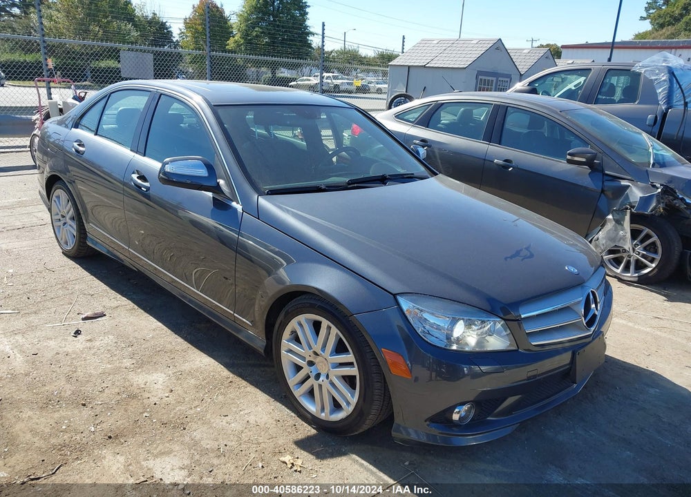 2009 MERCEDES-BENZ C 300 LUXURY/SPORT VIN: WDDGF54X09R072140