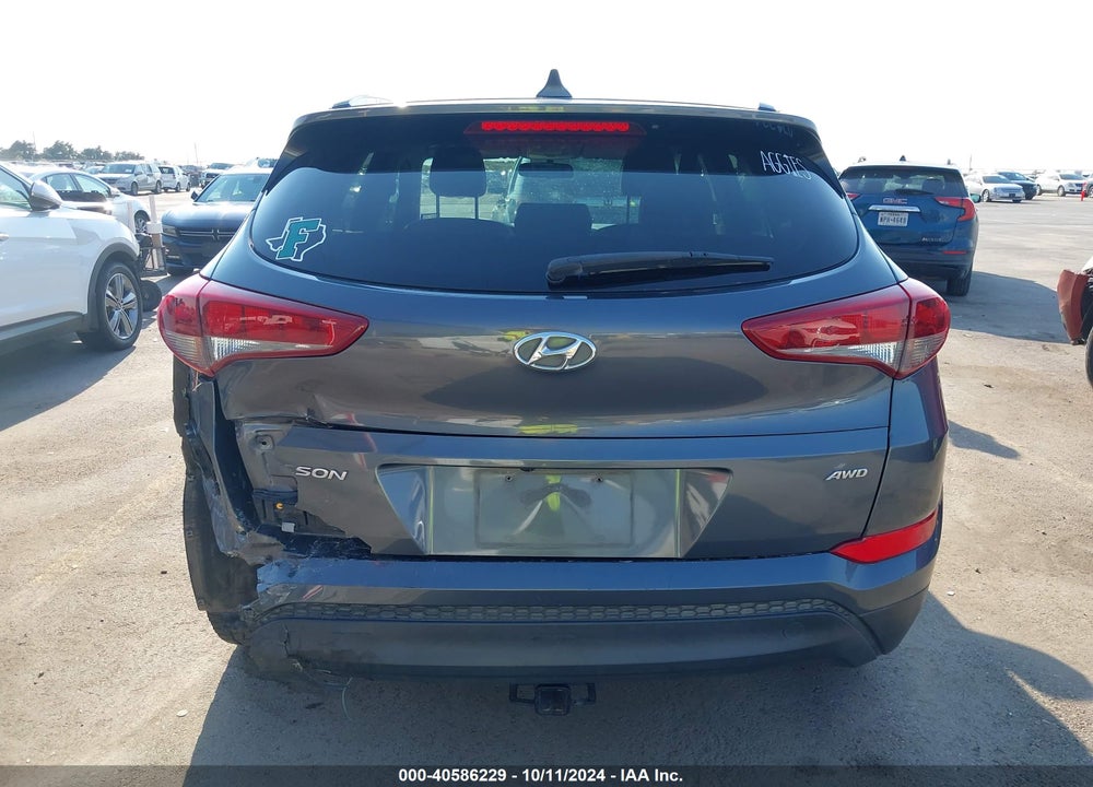 2018 HYUNDAI TUCSON SEL VIN: KM8J3CA46JU598678