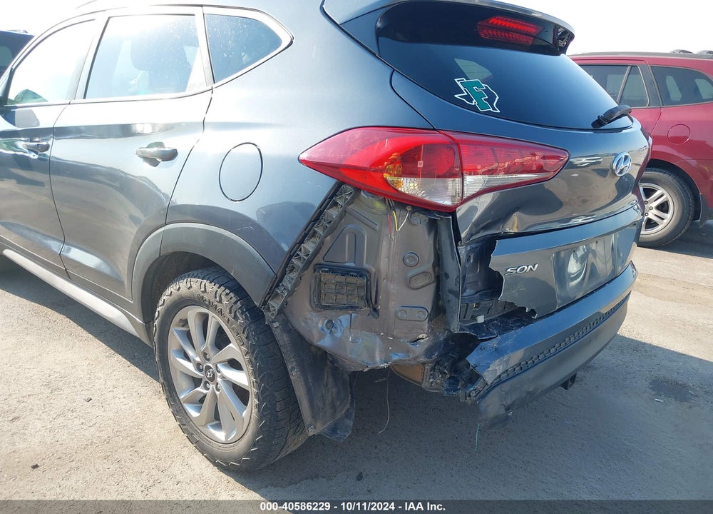 2018 HYUNDAI TUCSON SEL VIN: KM8J3CA46JU598678