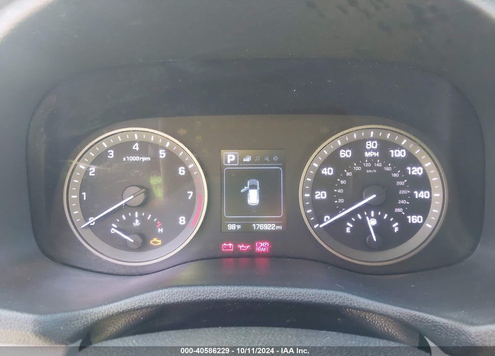 2018 HYUNDAI TUCSON SEL VIN: KM8J3CA46JU598678