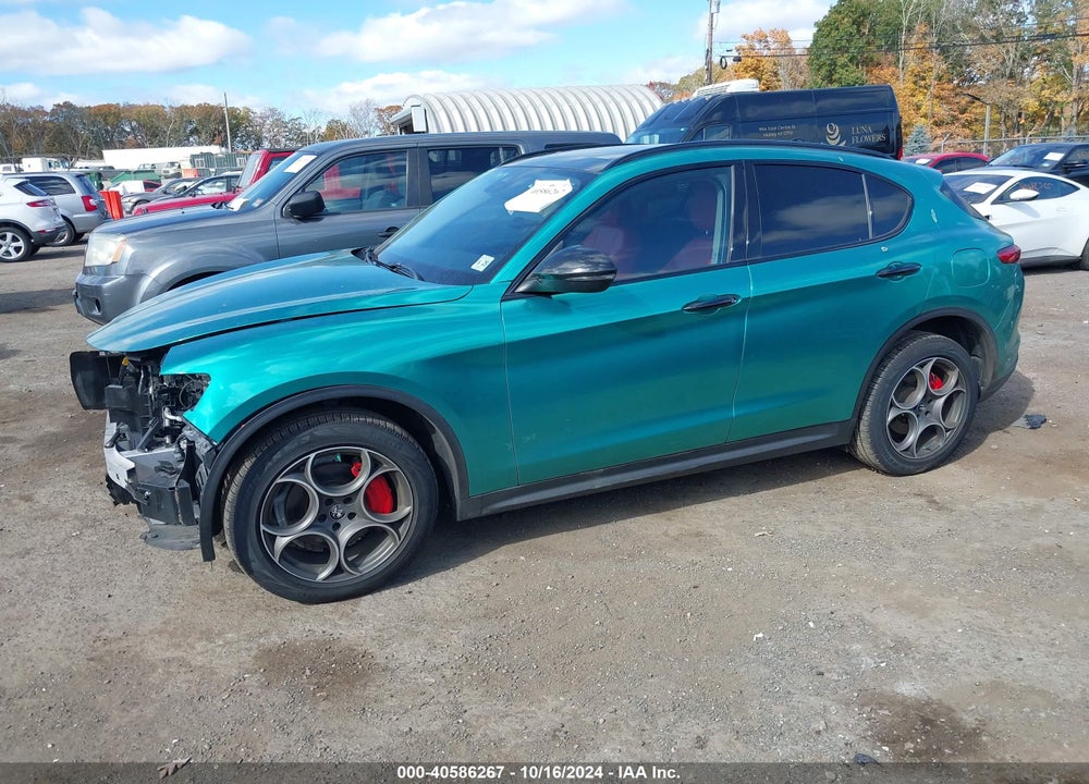 2021 ALFA ROMEO STELVIO AWD VIN: ZASPAKAN8M7D03372