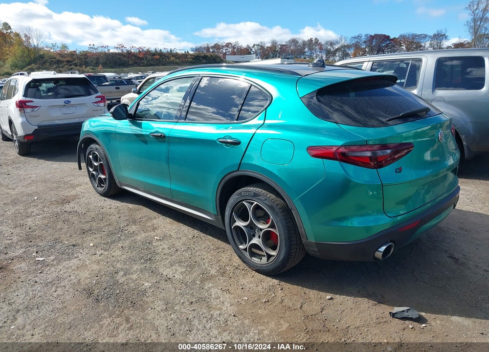 2021 ALFA ROMEO STELVIO AWD VIN: ZASPAKAN8M7D03372