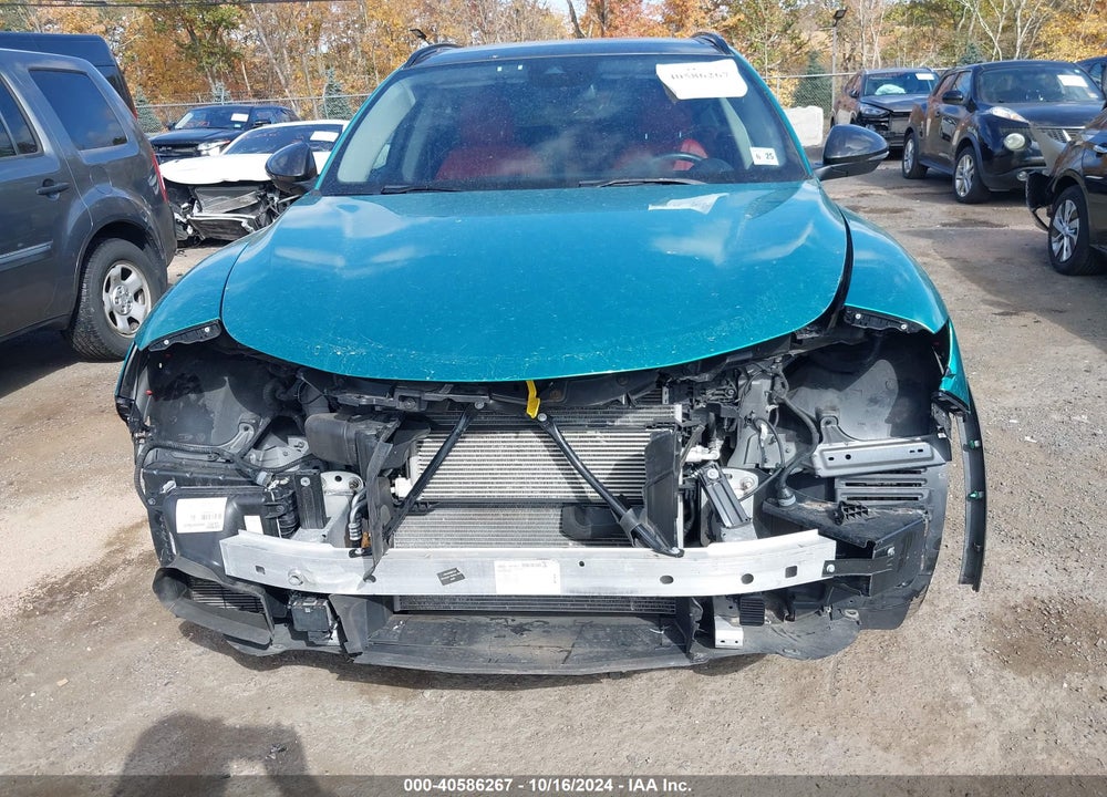 2021 ALFA ROMEO STELVIO AWD VIN: ZASPAKAN8M7D03372