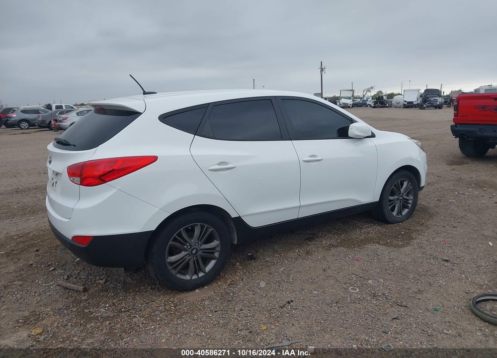 2014 HYUNDAI TUCSON GLS VIN: KM8JT3AF1EU872604