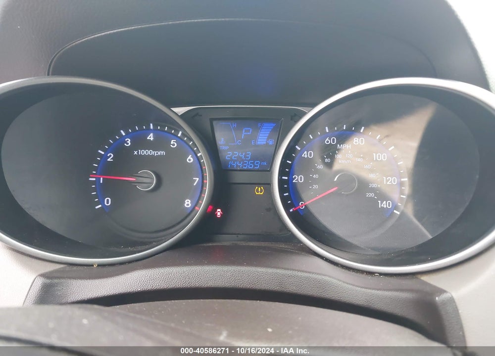 2014 HYUNDAI TUCSON GLS VIN: KM8JT3AF1EU872604