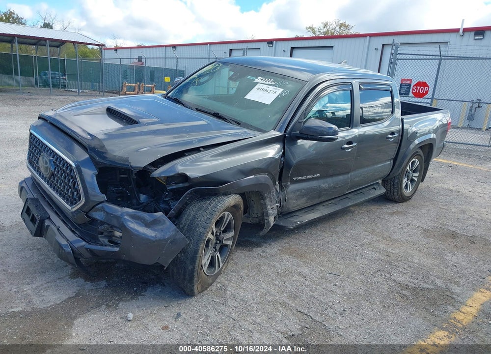 2018 TOYOTA TACOMA TRD SPORT VIN: 3TMCZ5ANXJM168348