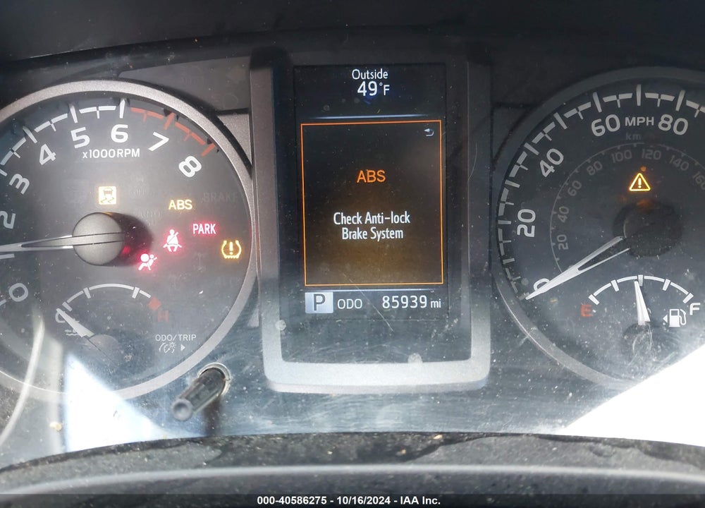 2018 TOYOTA TACOMA TRD SPORT VIN: 3TMCZ5ANXJM168348