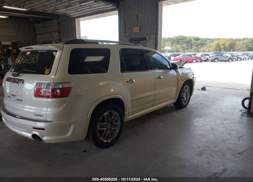 2011 GMC ACADIA DENALI VIN: 1GKKVTEDXBJ305630