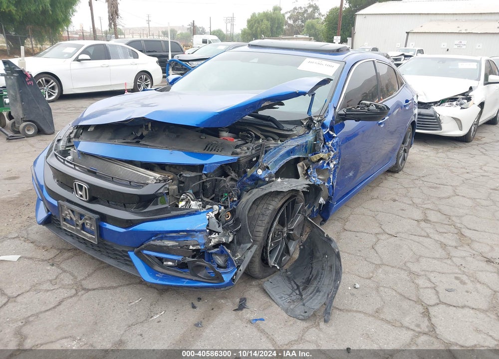 2020 HONDA CIVIC EX-L VIN: SHHFK7H87LU415280