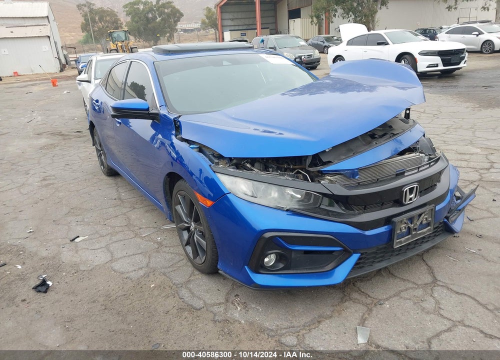 2020 HONDA CIVIC EX-L VIN: SHHFK7H87LU415280