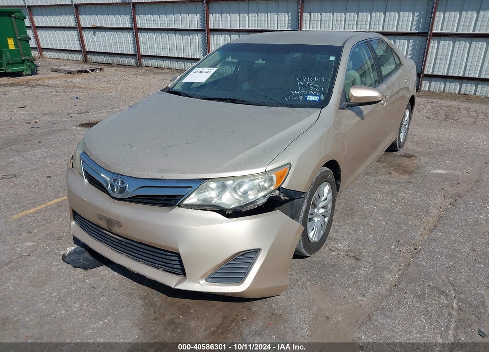 2012 TOYOTA CAMRY LE VIN: 4T4BF1FK9CR168787