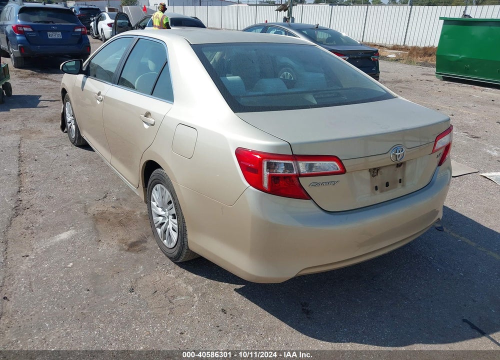 2012 TOYOTA CAMRY LE VIN: 4T4BF1FK9CR168787