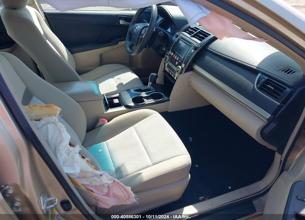2012 TOYOTA CAMRY LE VIN: 4T4BF1FK9CR168787