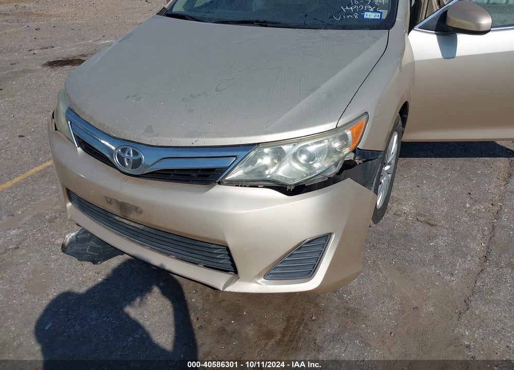 2012 TOYOTA CAMRY LE VIN: 4T4BF1FK9CR168787