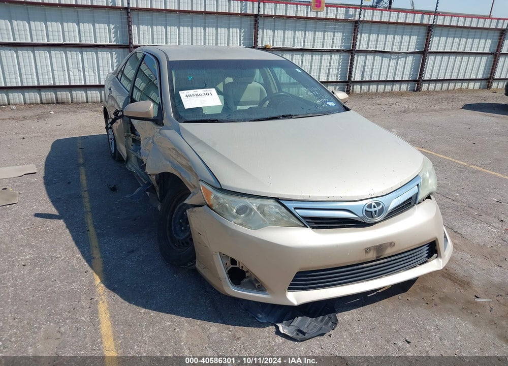 2012 TOYOTA CAMRY LE VIN: 4T4BF1FK9CR168787