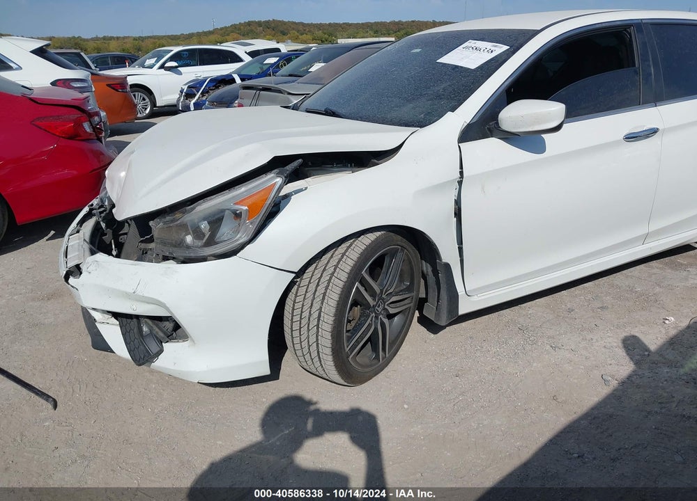 2017 HONDA ACCORD SPORT SE VIN: 1HGCR2F14HA196479