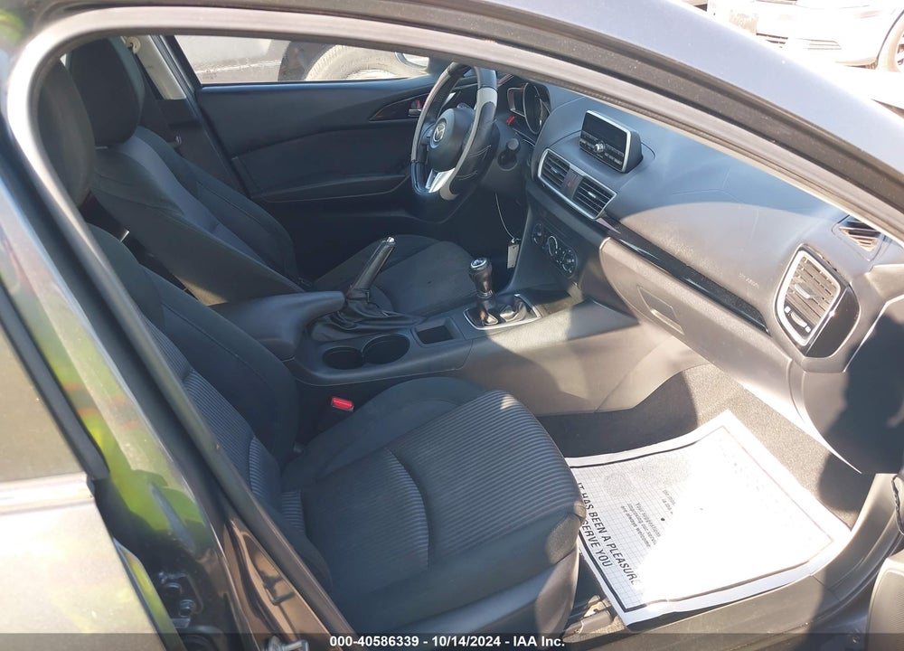 2014 MAZDA 3 I TOURING VIN: JM1BM1V79E1109910